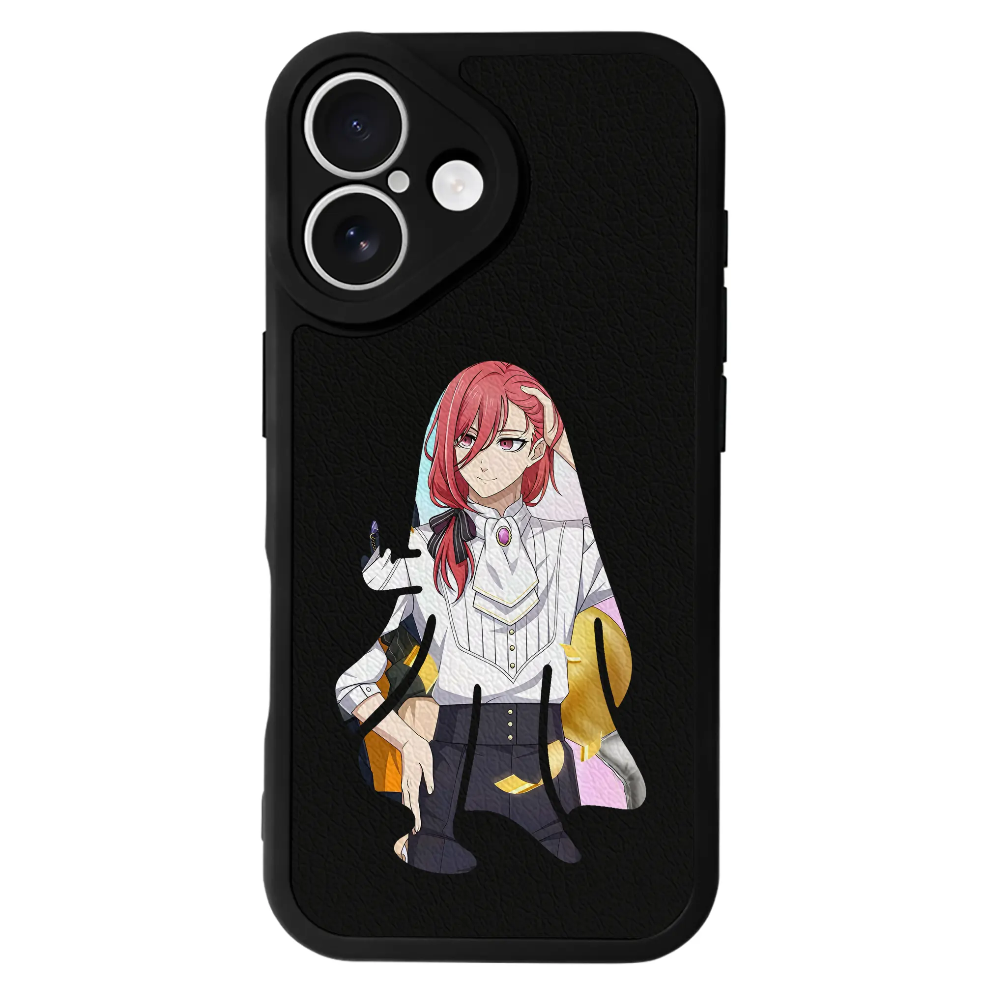 ブルーロック グッズ 千切 豹馬 - IPhone 16シリーズ対応 ・ シリコンスマホケース ・ レザー調 ・ 高精度フィット ・ 耐衝撃 ・ ワイヤレス充電対応 ・ 精密カット